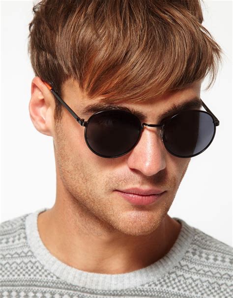 black round sunglasses near me|round black sunglasses for men.